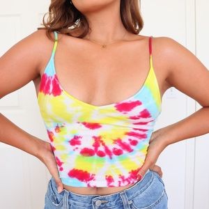 Tie Dye Crop Top